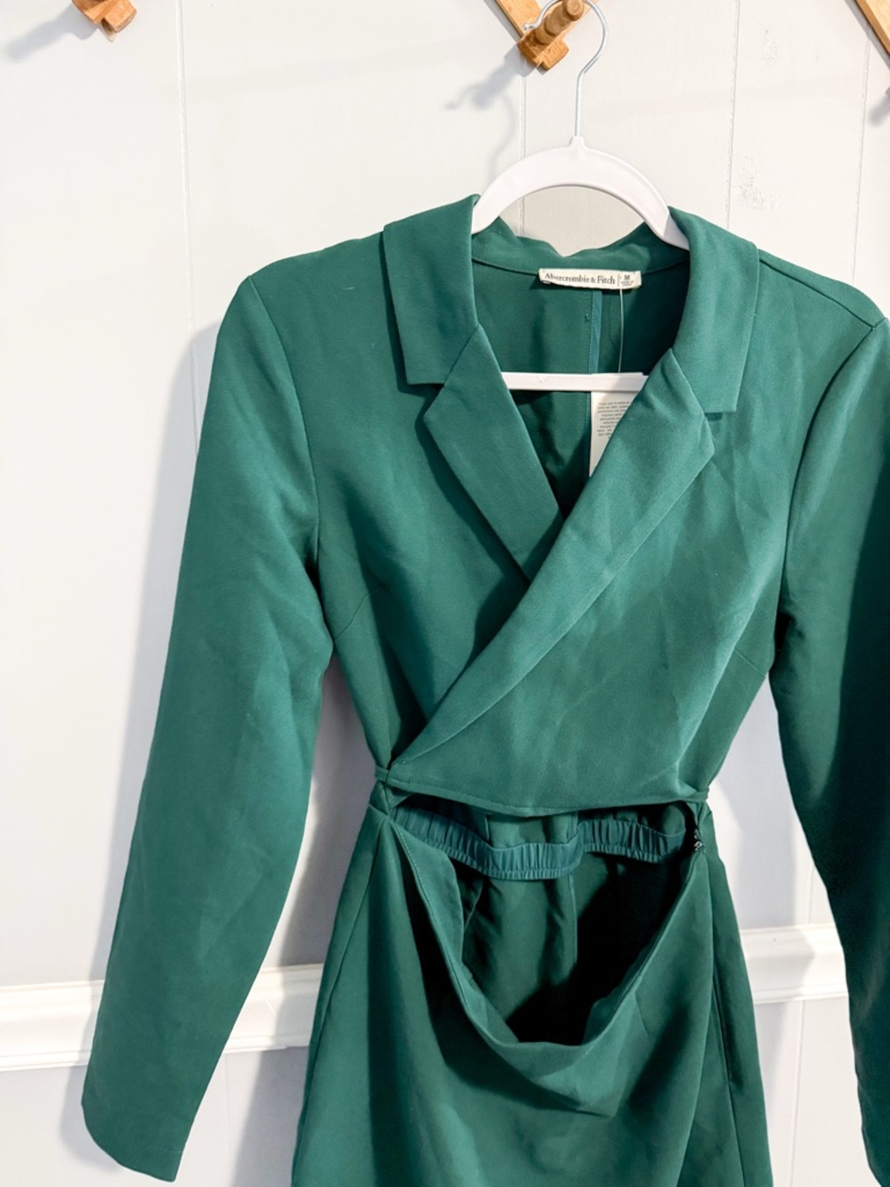 NWT Abercrombie & fitch Wrap Cutout Blazer Dress - Picture 4 of 8